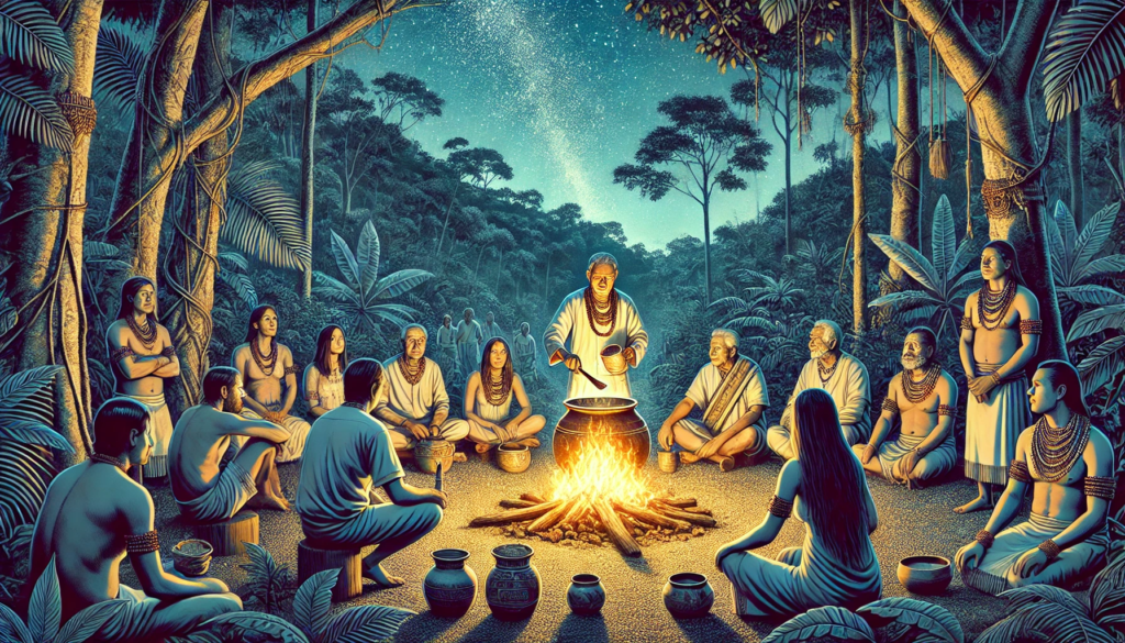 Ayahuasca-ceremonie-amazonie-foret